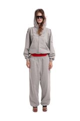 Cover Hoodie / Grey Marl