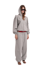 Cover Hoodie / Grey Marl