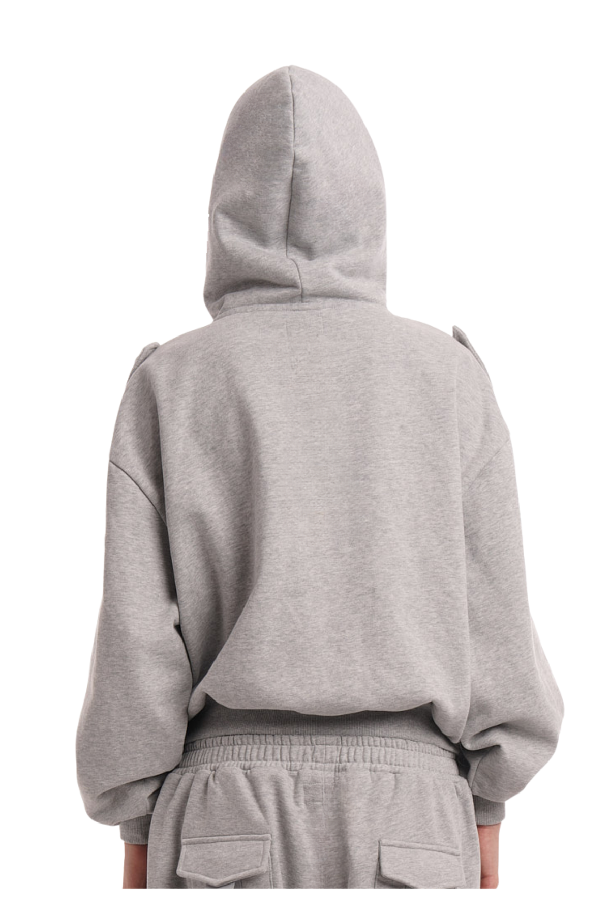 NIIHAI Cover Hoodie / Grey Marl | distal phalanx
