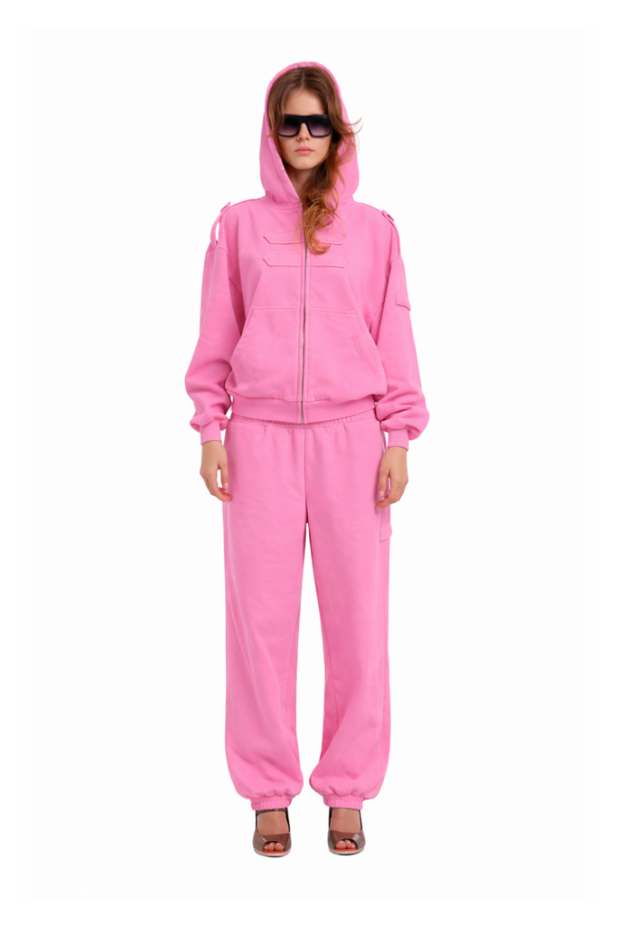 Cover Hoodie / Pink