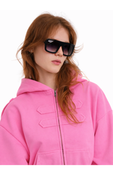 Cover Hoodie / Pink