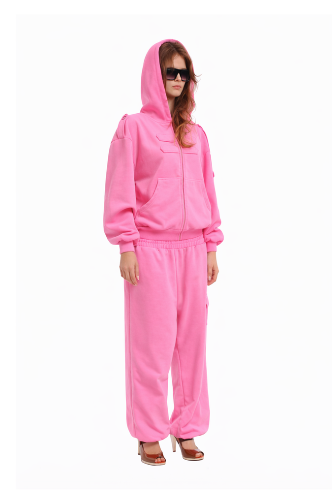 Cover Hoodie / Pink