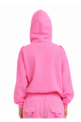 Cover Hoodie / Pink