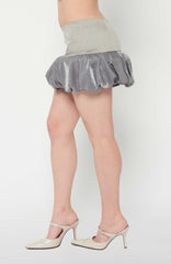 Bubble Skirt / Silver