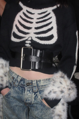 Vaquera Equestrian Belt / Black [LAST ONE] | distal phalanx