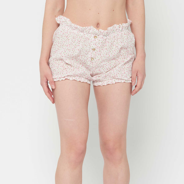 Floral Bloomers / White