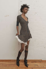 Gabe Gordon Snow Leopard Dress | distal phalanx