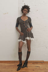 Gabe Gordon Snow Leopard Dress | distal phalanx