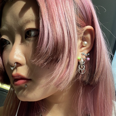 [EXCLUSIVE] distal x US 'Candy' Earring II / Green