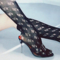 Lust Knee Sock / Black or Red [PRE ORDER]
