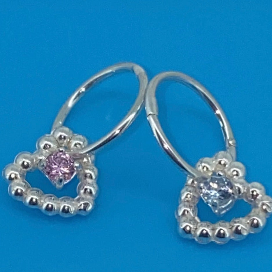 Blue Crush Earring / Blue or Pink