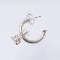 UNDERGROUND SUNDAE Earring Earring 1 - Silver Stud - distal phalanx